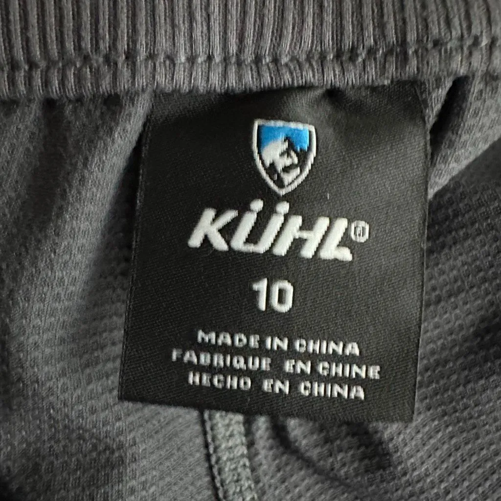 KUHL Womens Carbon Stratus Hiking Outdoor Skort Size 10 - Image 4