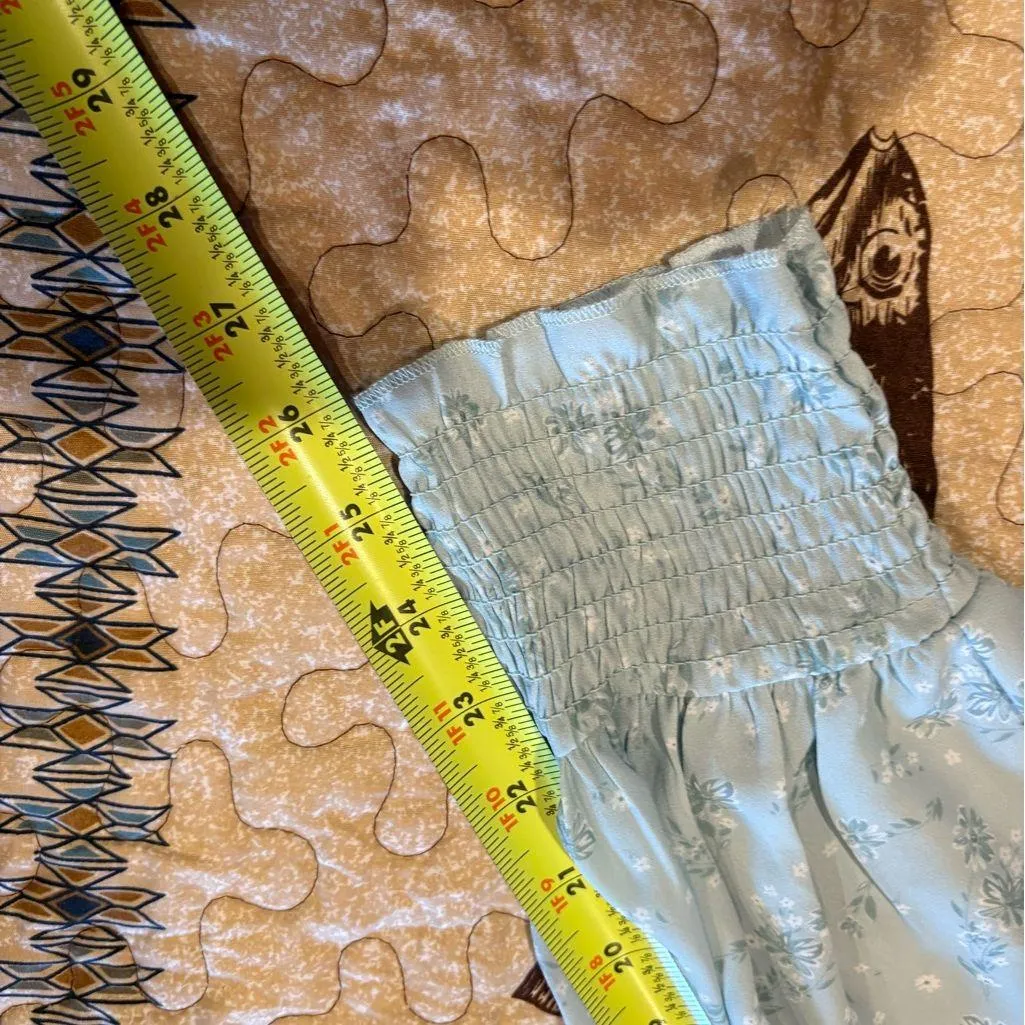 Altar'd State Lisa Floral Mini Dress sage women’s S NWT - Image 13