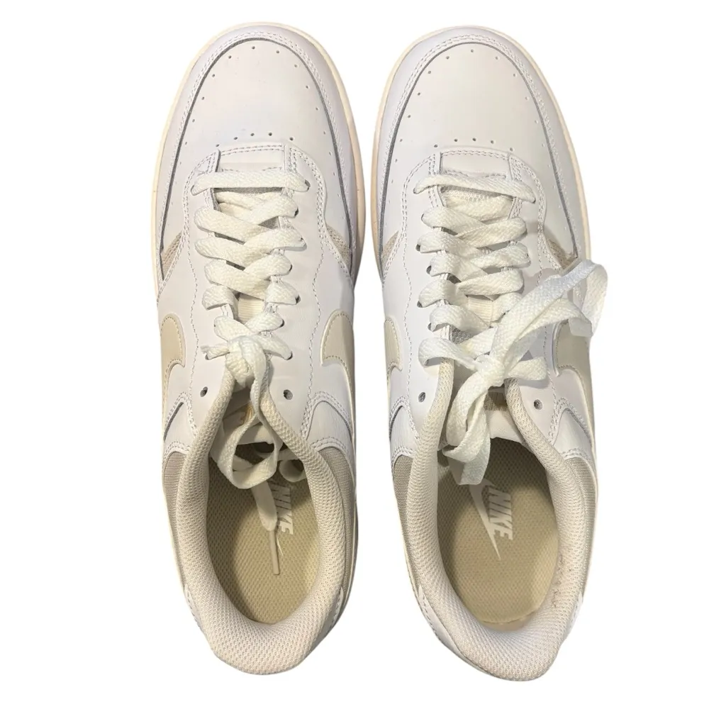 NIB NIKE Gamma Force Sneakers, White/Phantom-Light Bone, Women’s Size 9.5 - Image 3