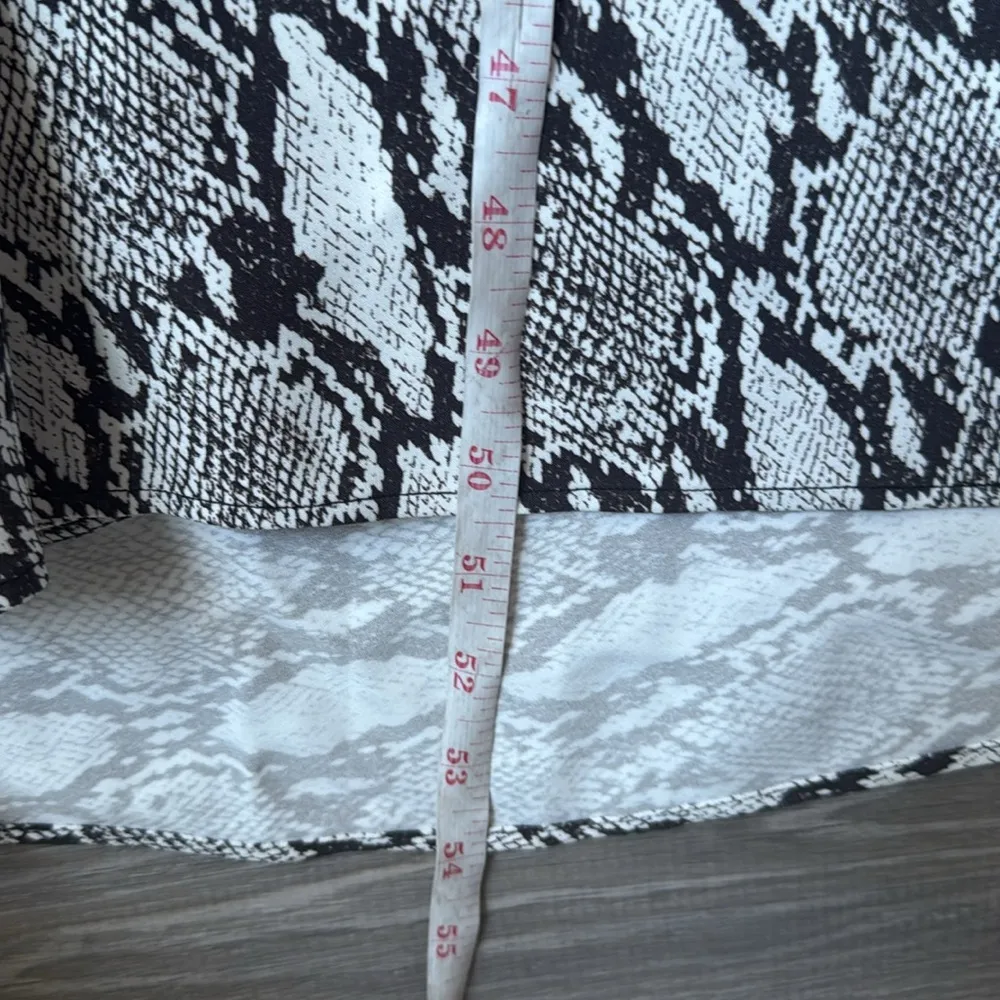 A.L.C. Beale Snakeskin Print Cutout Midi Dress 8 - Image 17