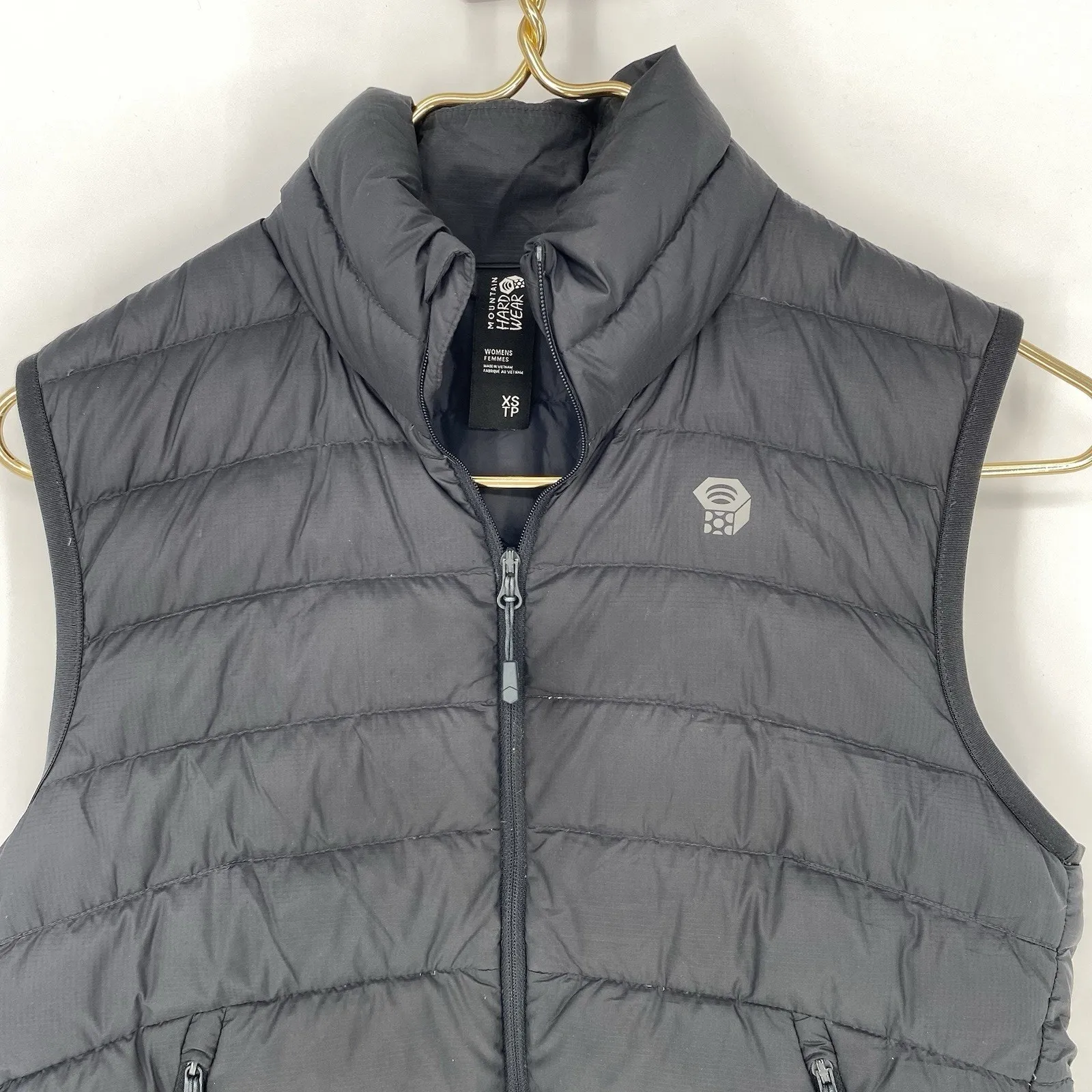 Mountain Hardwear Rhea RIdge Down Puffer Vest Black Women's Size XS - Image 9