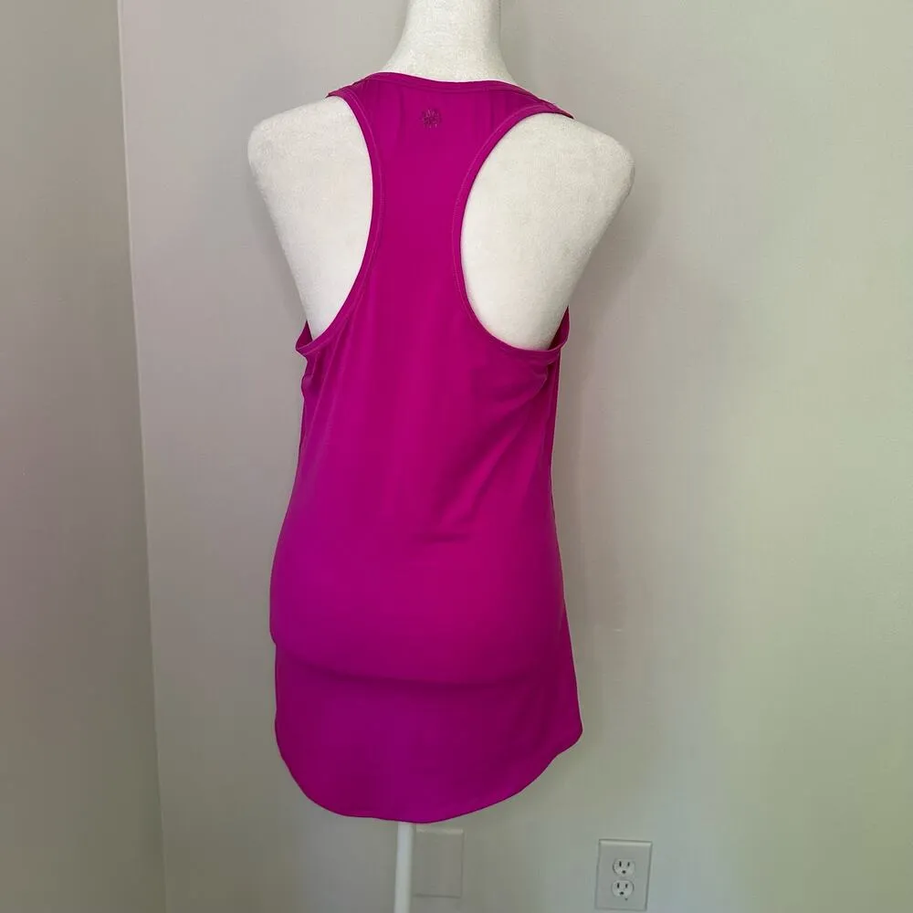 magenta racerback tank top size ST - Image 4