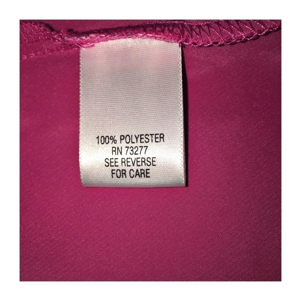 NWT Elle Hot Pink Dressy Tank Top Size S - Image 7