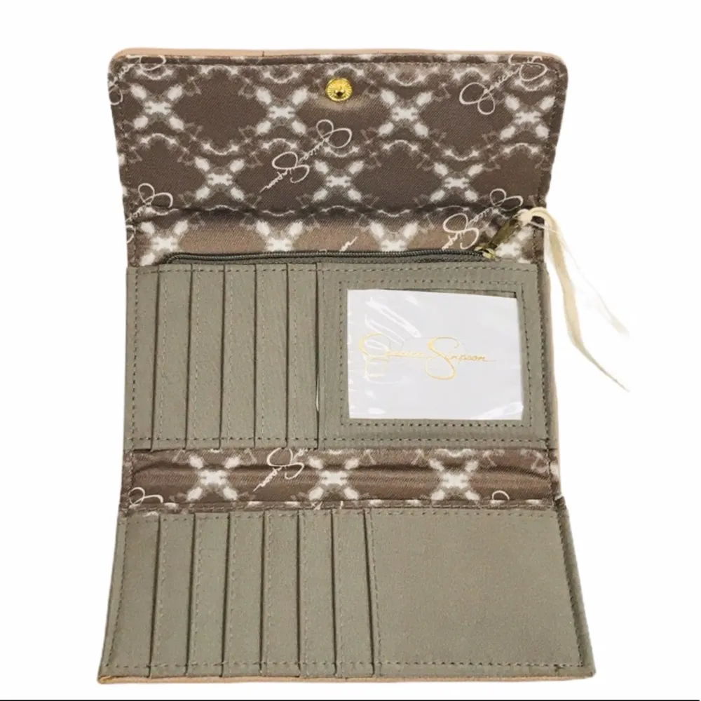 Jessica Simpson Chloe Tawny Wallet, Light Pink - Image 3