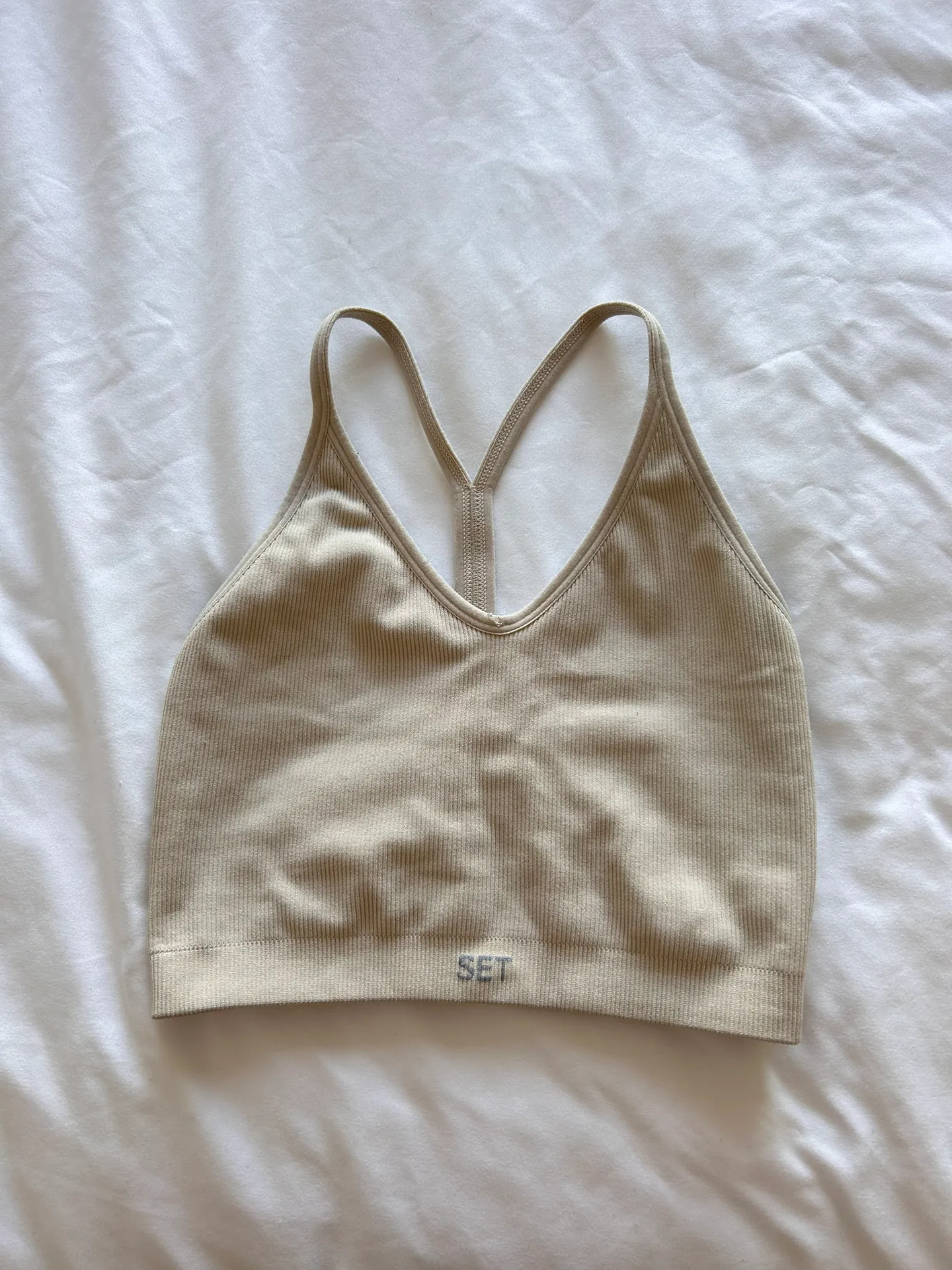 Sculptflex Ribbed V Bra - Image 2