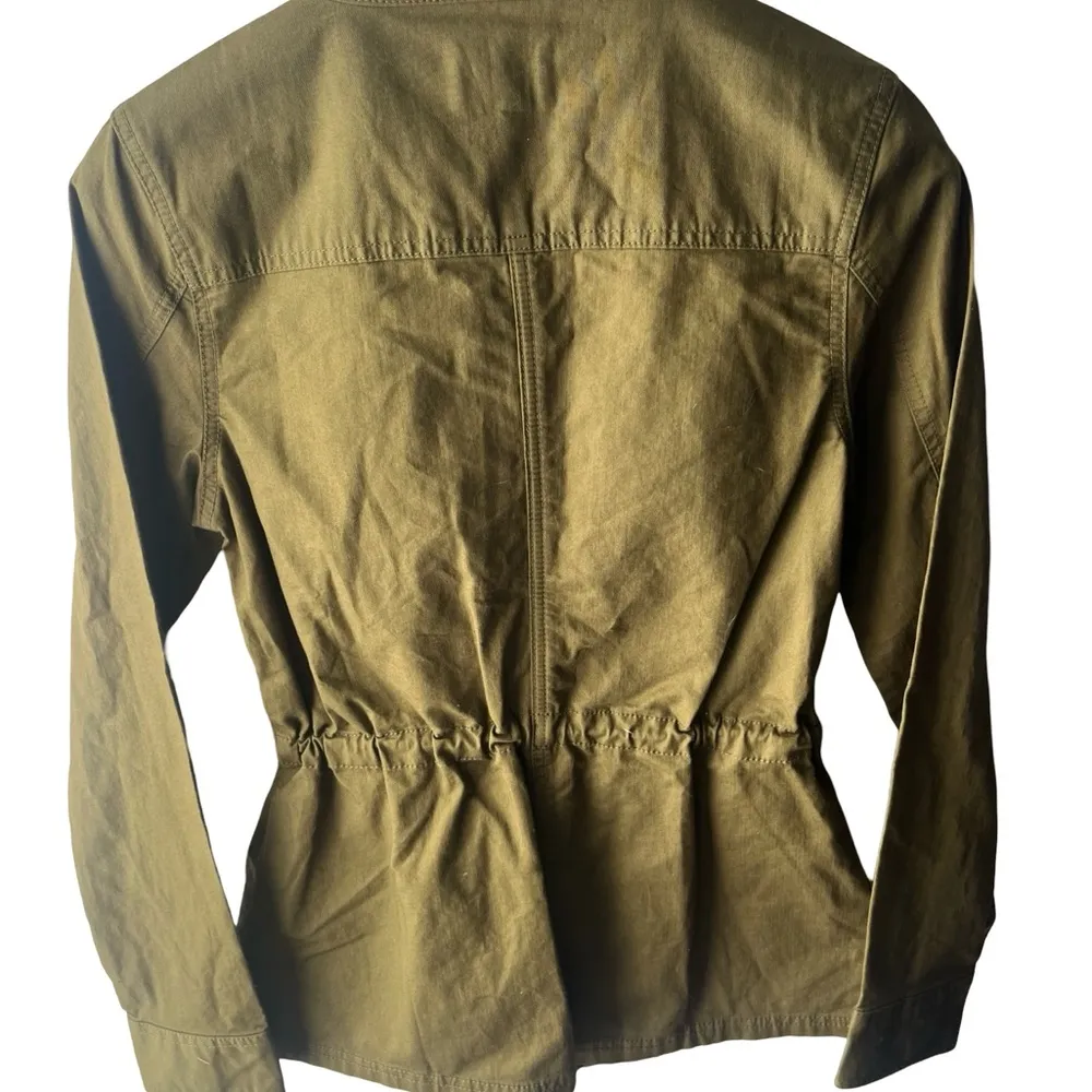 Pact Women's Olive Jacket Ethical Clothing Brand - Image 4