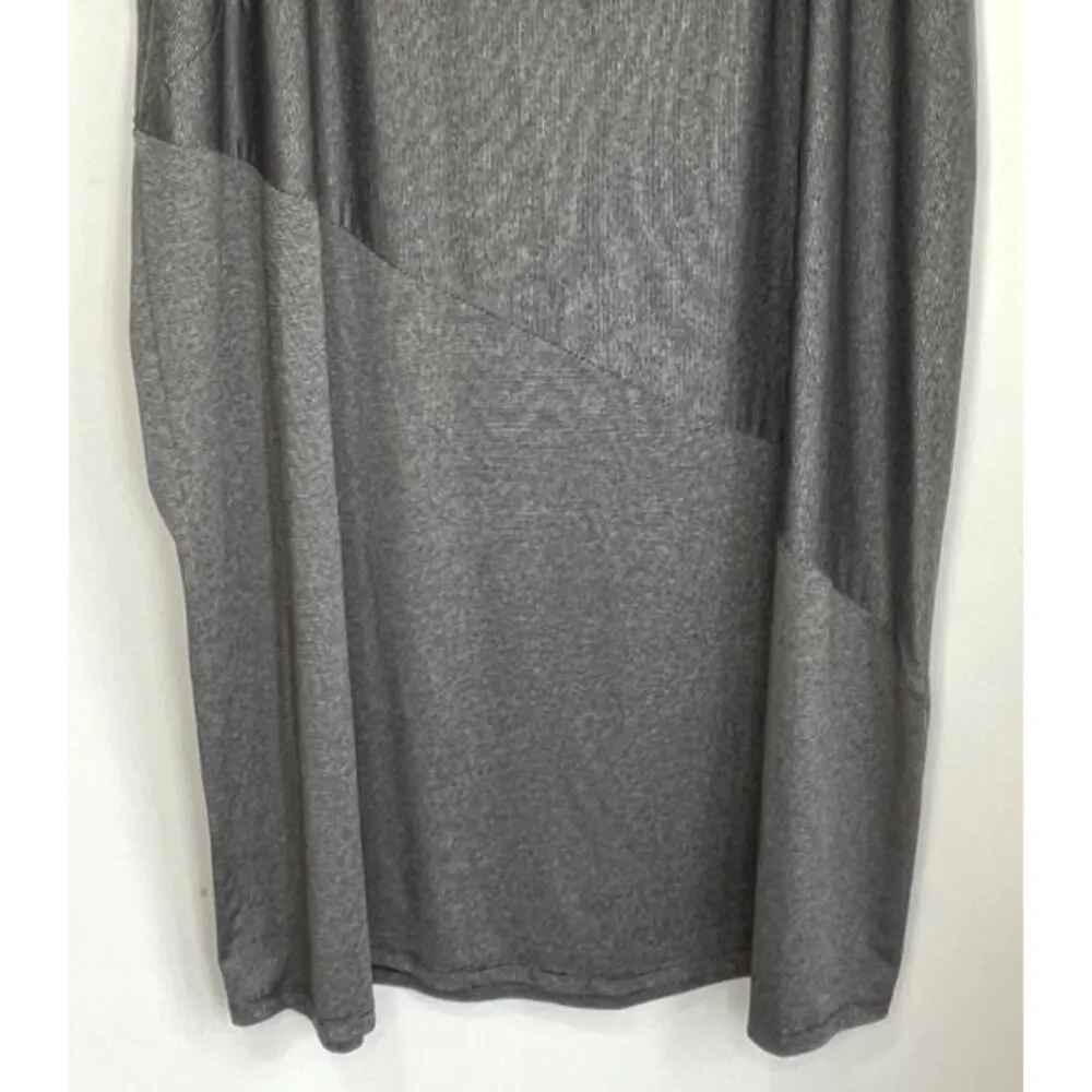 CJ Banks Pinstriped Maxi Skirt Black Gray Women Plus Size 2X - Image 3