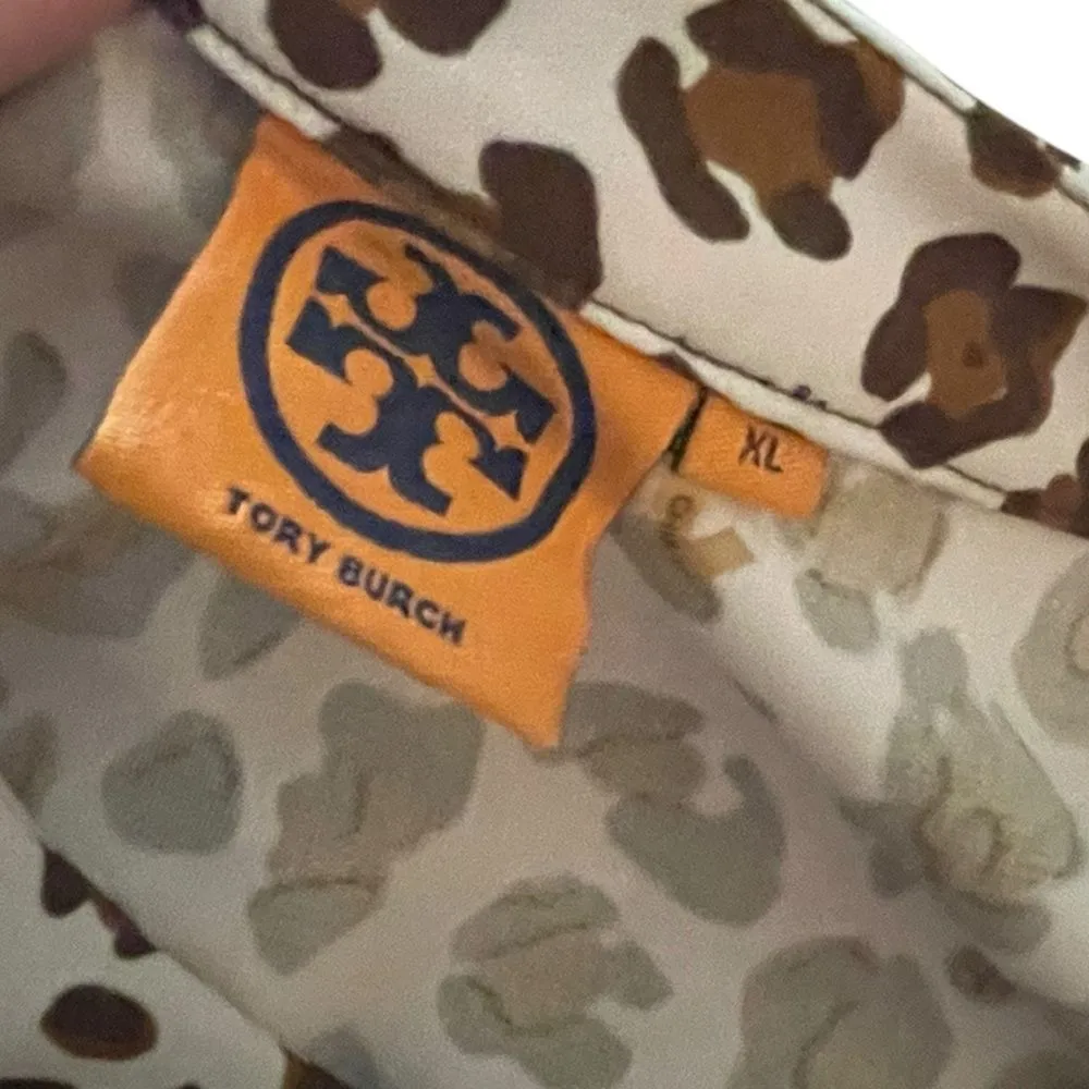 Tory Burch Women's Glady Animal Print Short Flutter Sleeve Dress - Image 3