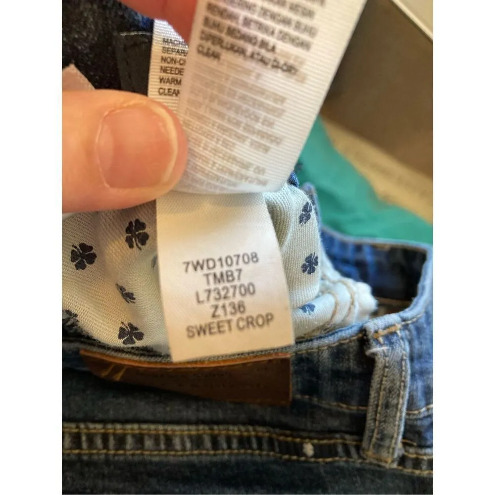 Lucky Brand Mid‎ Rise Skinny Jeans Ava Size 6 / 28 RN #80318 (P6) - Image 11