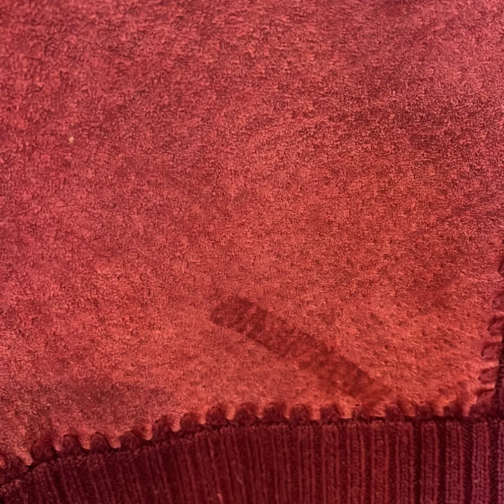 Vintage Leather Vest Red St Johns Bay Petite Medium - Image 13