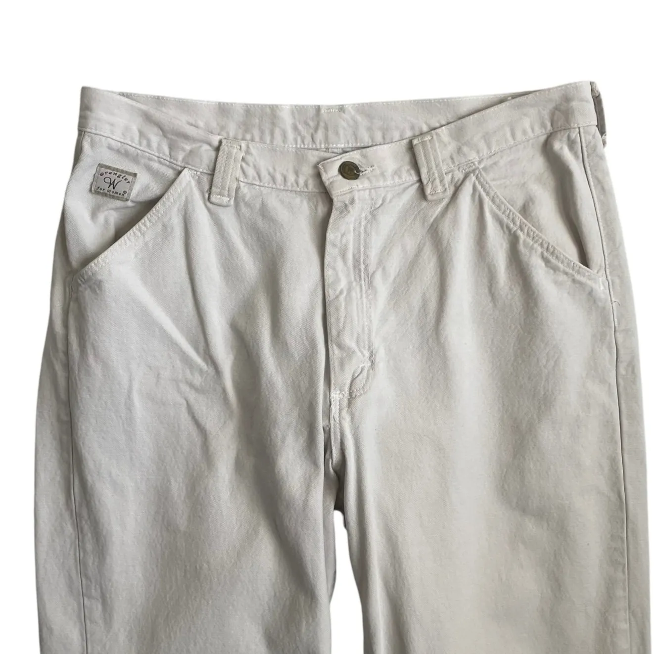 Vintage Wrangler Women Jeans Ivory 12x32‎ Denim Comfort Casual Cowgirl Western - Image 9