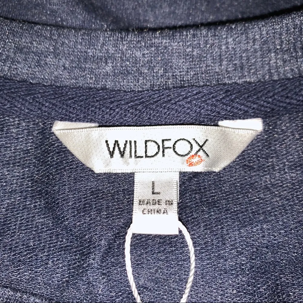 NEW WildFox Statement Sweatshirt - Good Vibes - Image 4