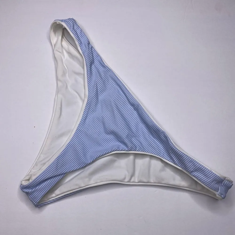 Beach Bunny‎ Lola Pinstripe Bikini Bottom - Image 5