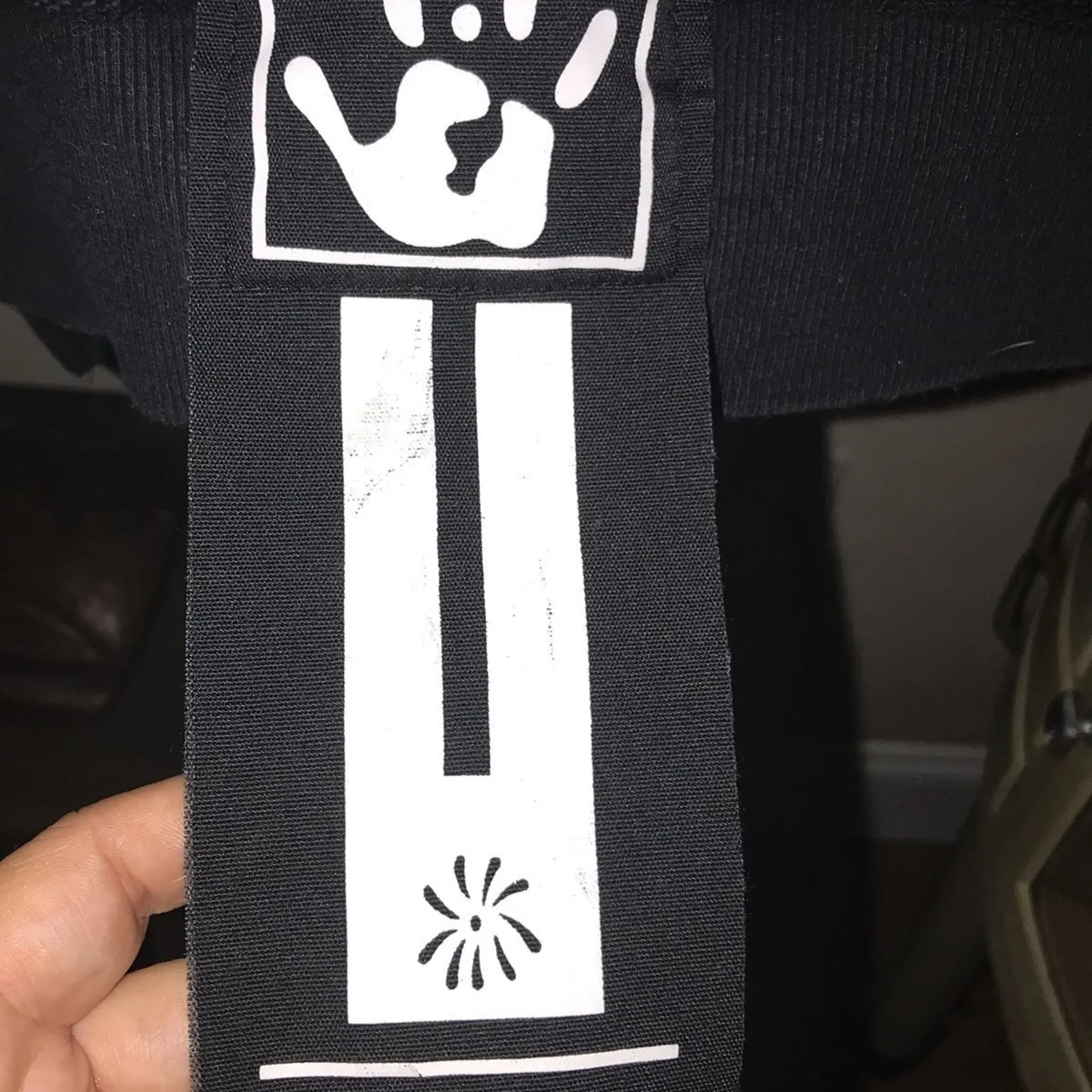 MZJLfashion Grunge Gothic Goth black long sleeve Y2K Rock Emo shirt Size L - Image 8