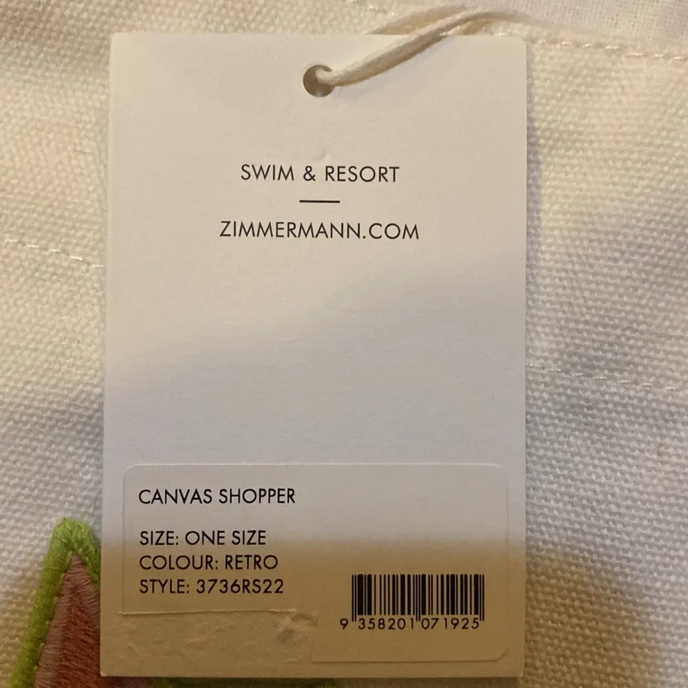 ZIMMERMANN Appliquéd canvas tote - Image 3