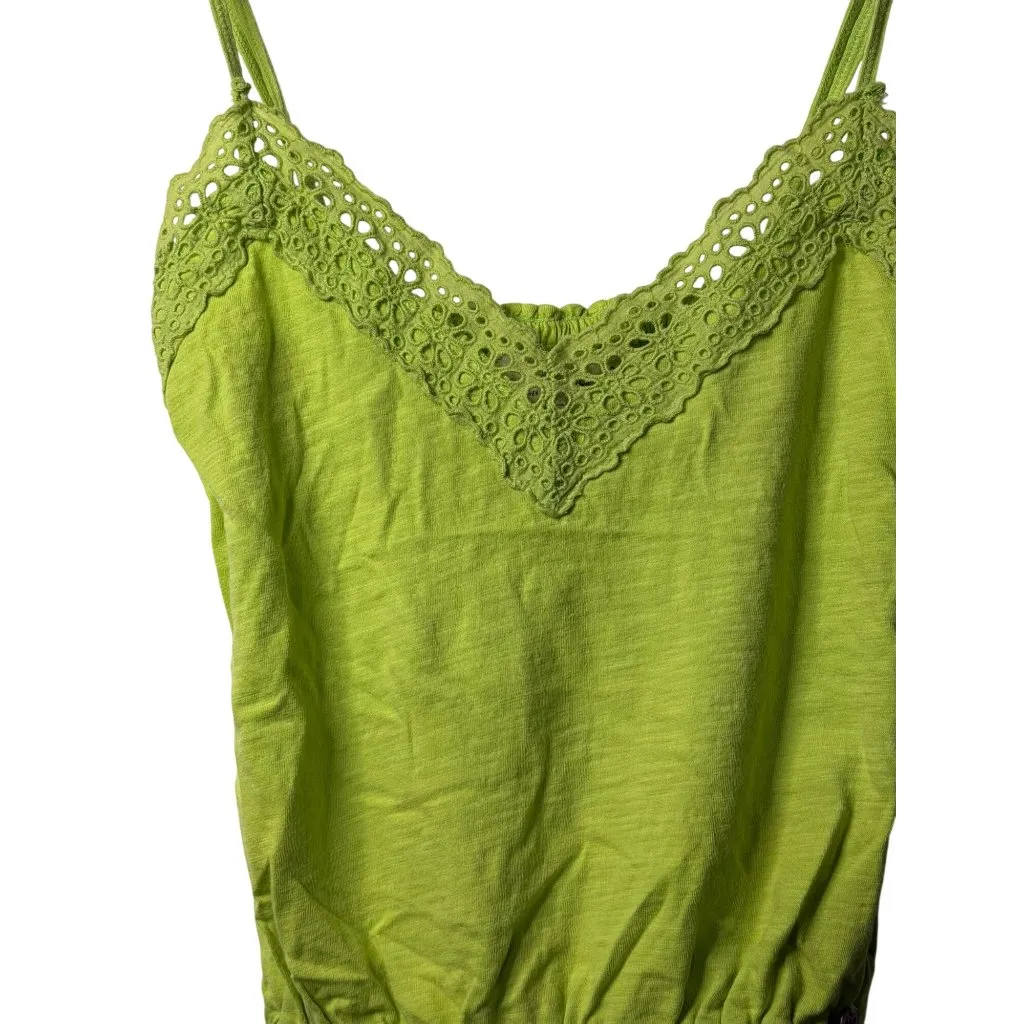 VTG Y2k Abercrombie & Fitch Eyelet Lace Trim Camisole Small Women's Bella Swan - Image 2