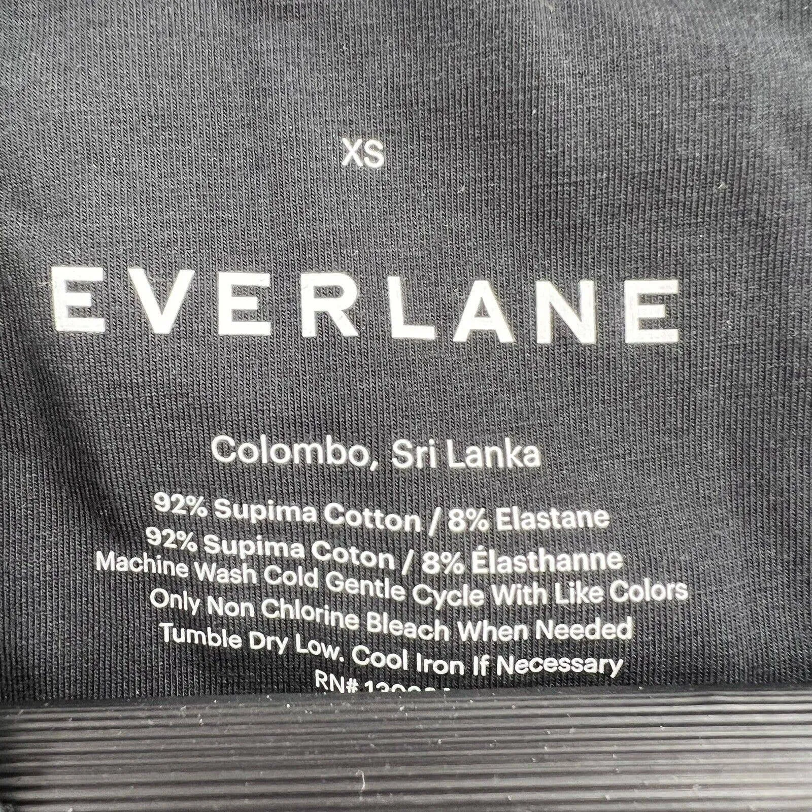 Everlane Black V Neck Bodysuit New‎ Size XS - Image 6