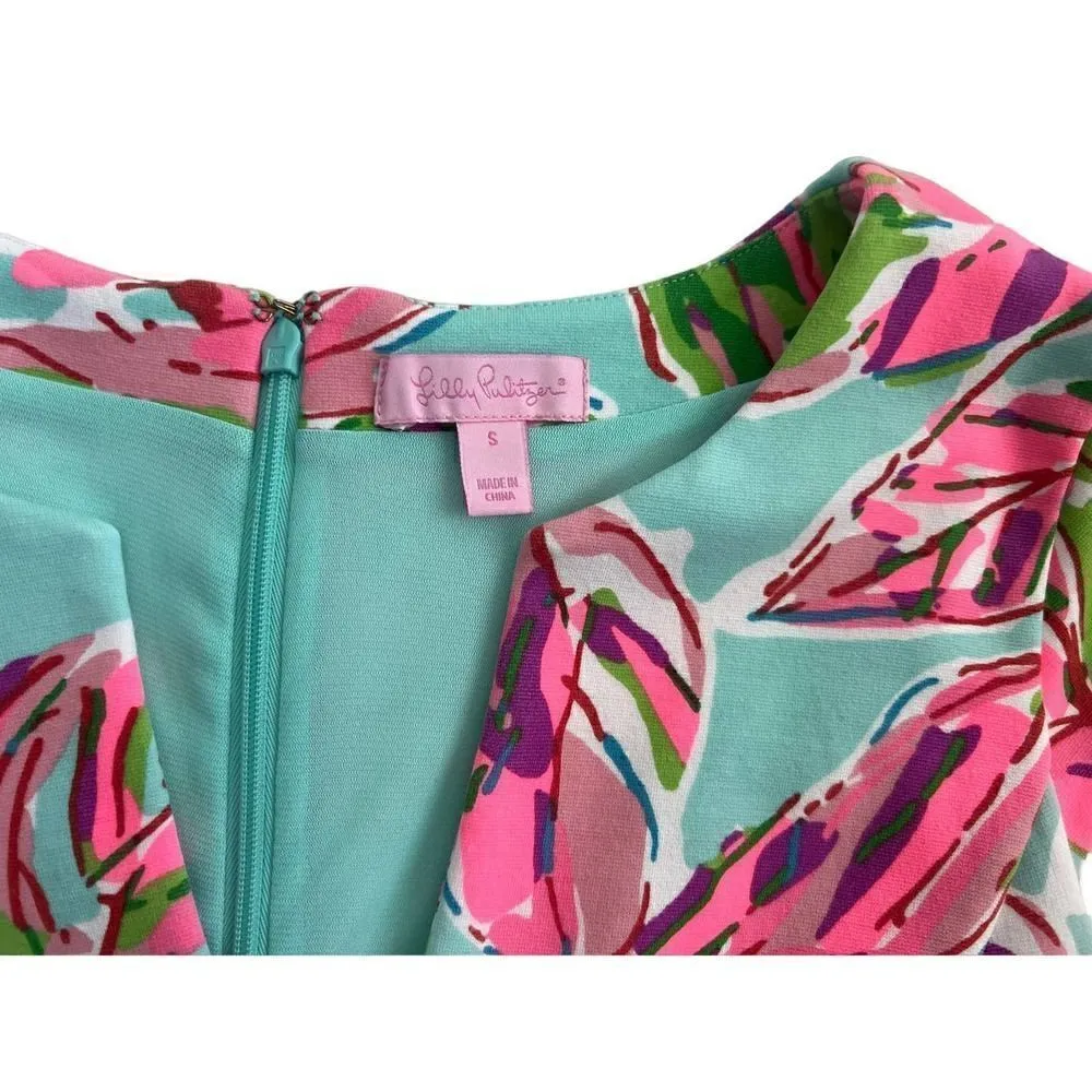 Lilly Pulitzer Briella Dress in the Vias Small Sleeveless Tank Fit Flare Wedding - Image 12