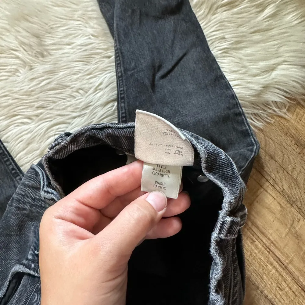 REFORMATION Julia High Rise Cigarette Jean In Pacific - Image 6