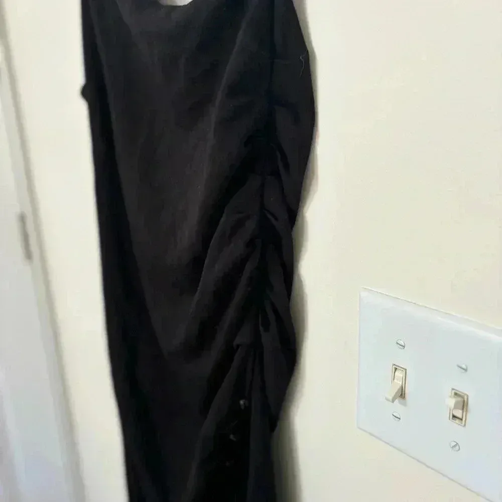 Seraphine Black One Shoulder Maternity Dress🩵‎ Size undefined - Image 6