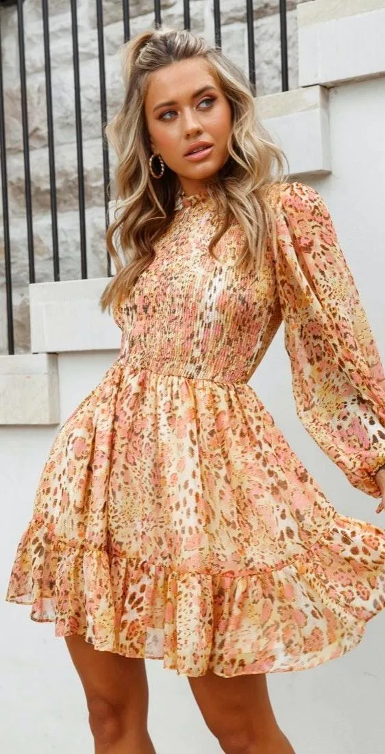 Selfie Leslie Leopard Print Dress - Image 3