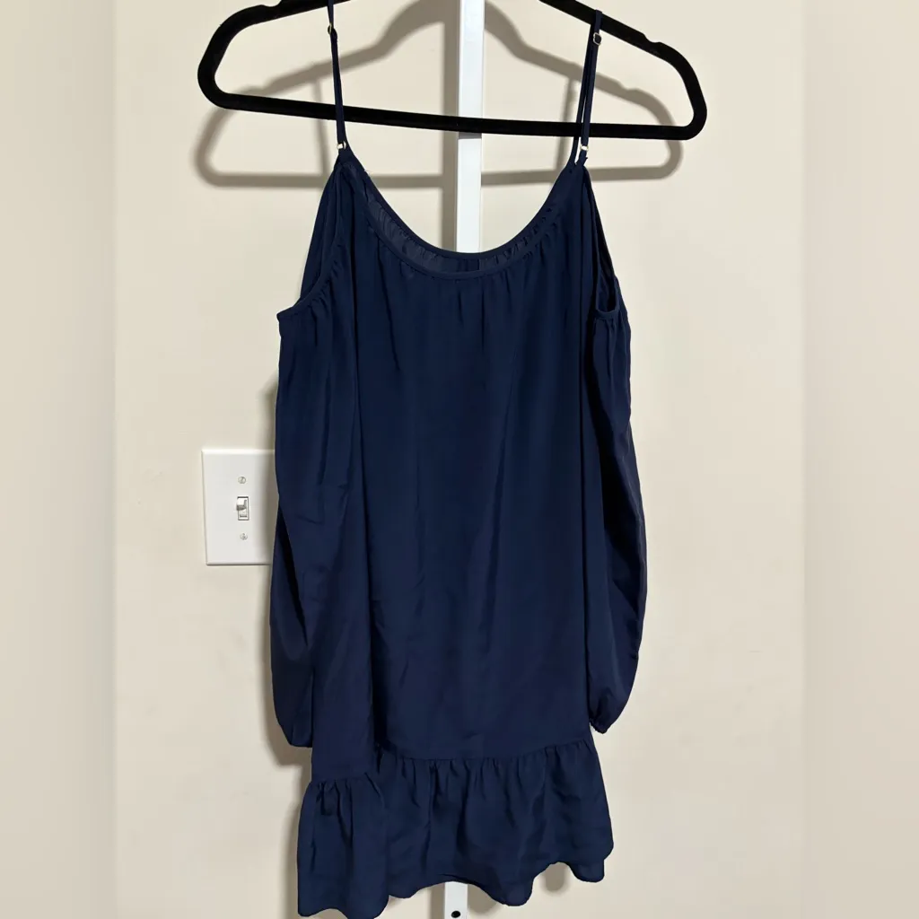 Lilly Pulitzer Candice Silk Cold Shoulder Dress - Image 4