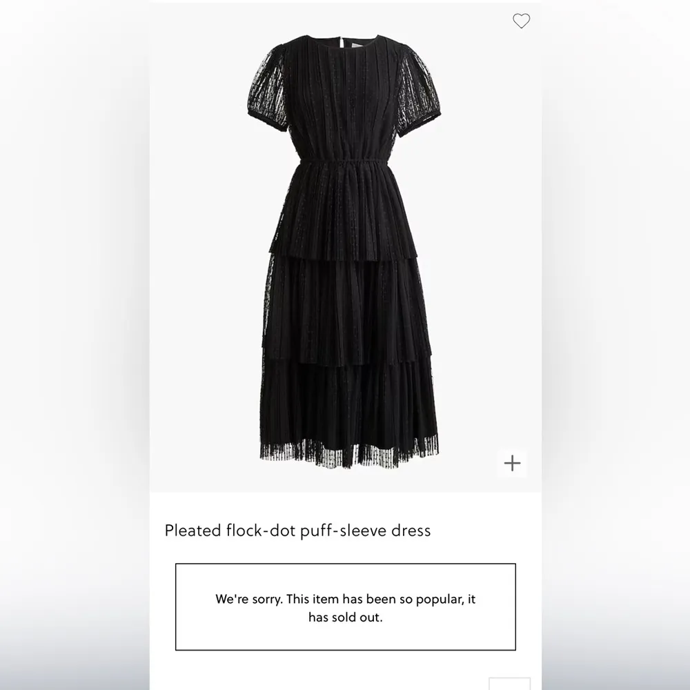 NWT J. CREW FACTORY Pleated flock - Image 2