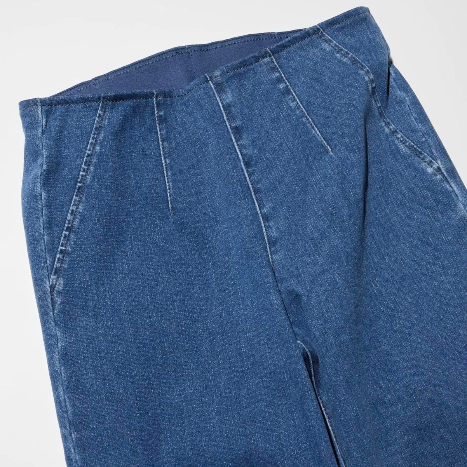 Uniqlo Ultra Stretch Skinny Ankle Jeans Jeggings Blue NWT XL - Image 5