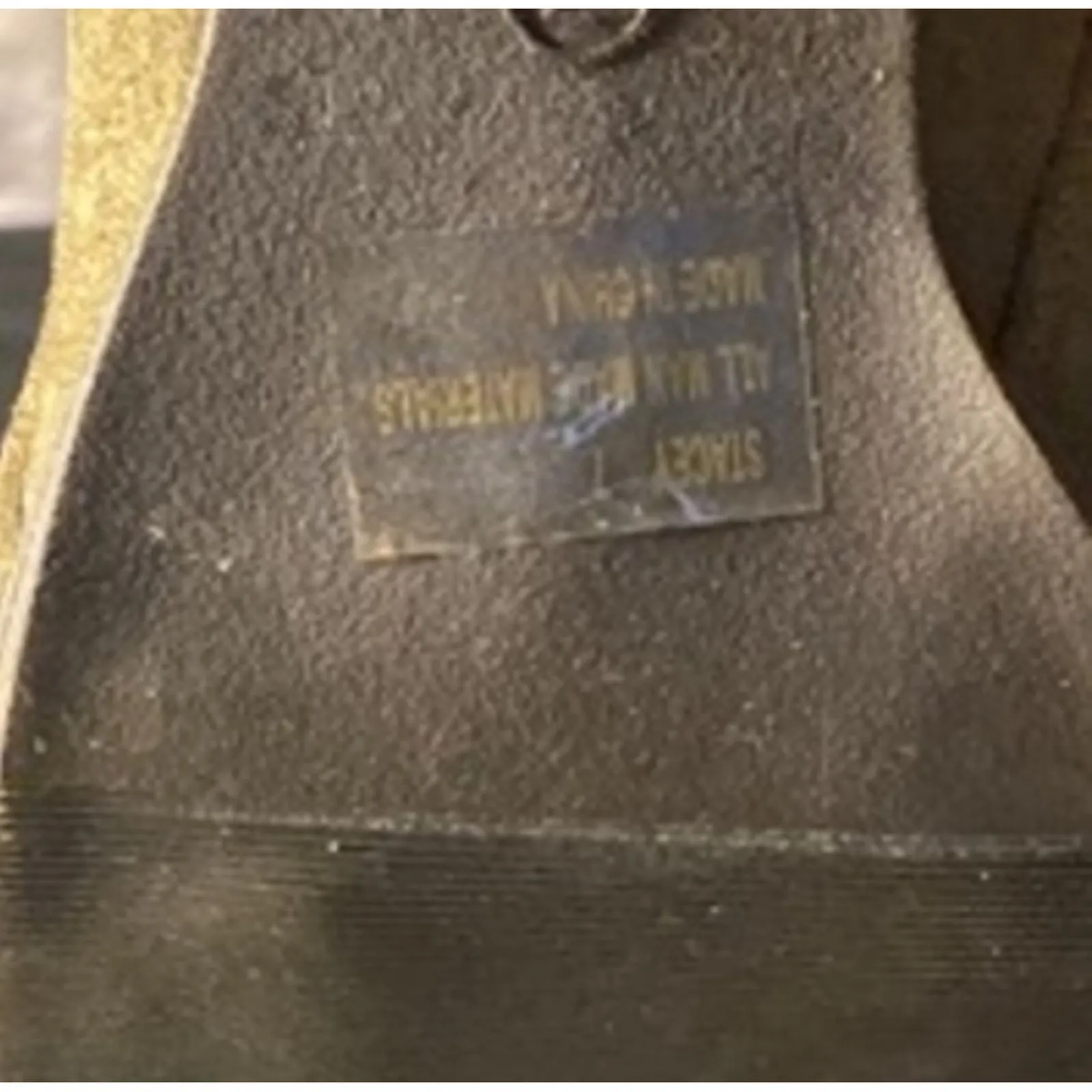 Boho Chic Olive Suede Block Heel Ankle Boots “Stacey” Style Size 7 Green - Image 8