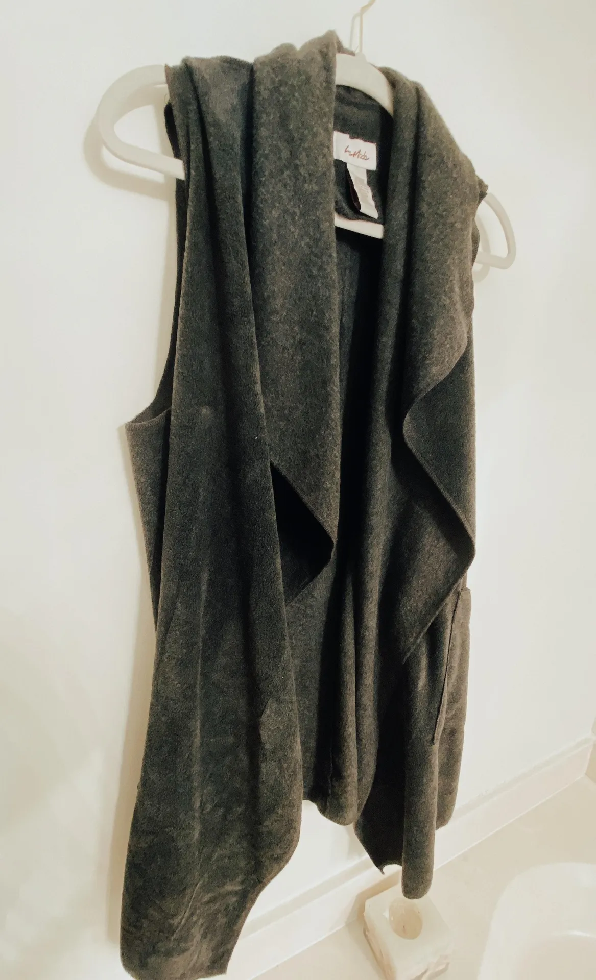 Shawl Vest Gray Size M - Image 3