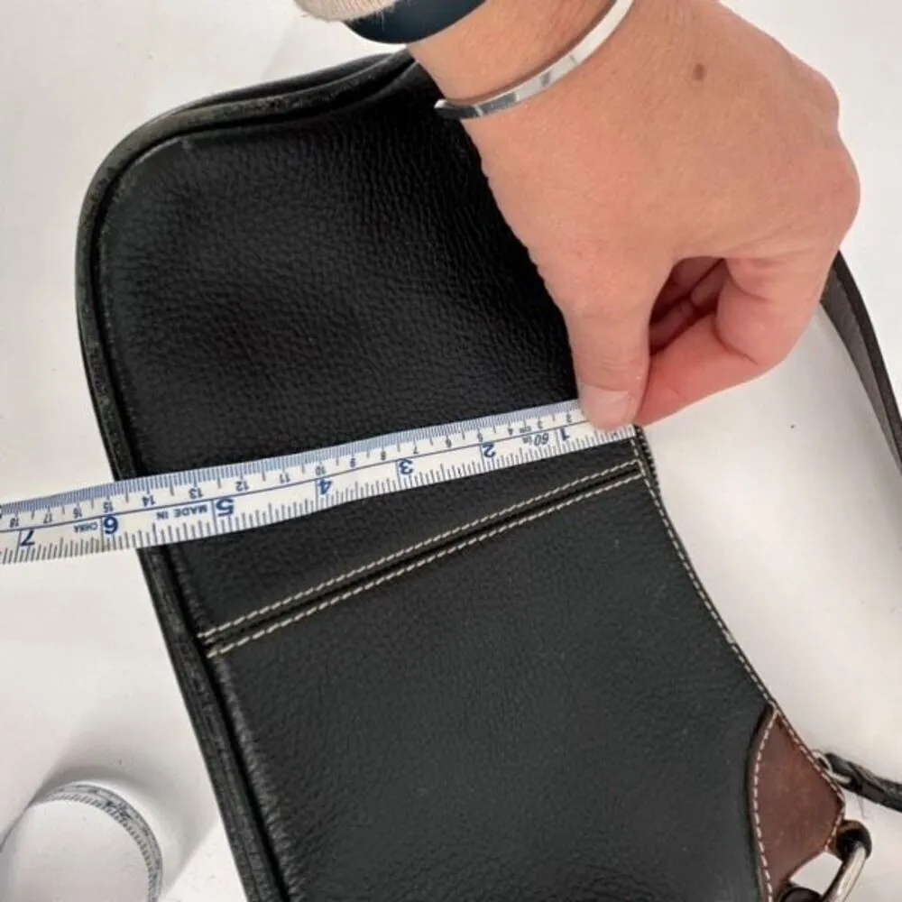 Dooney & Bourke‎ All Weather Leather Hobo small purse handbag brown - Image 6