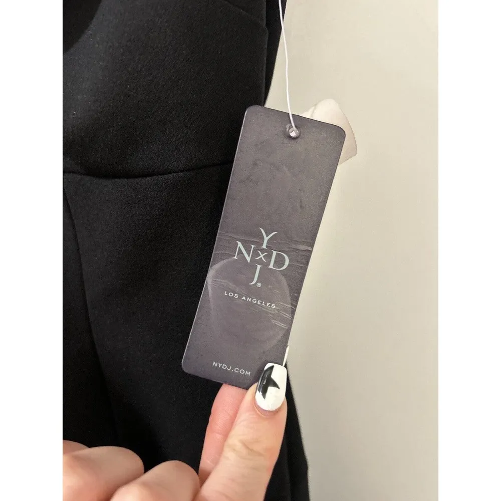 Not Your Daughter Jeans NYDJ Size 0 Lift & Tuck Black Sheath Dress NEW - Image 6