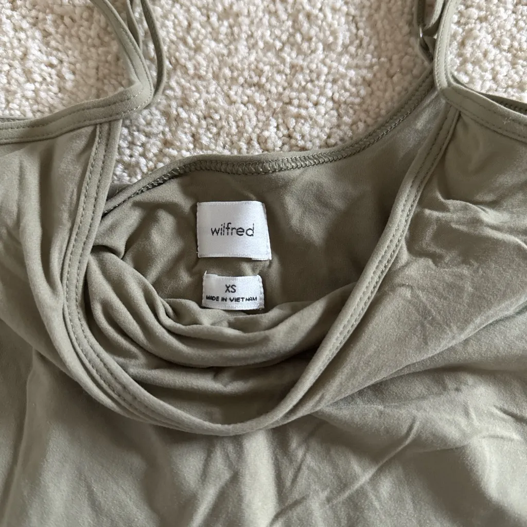 Wilfred Sage Green Camisole Top Size XS - Image 3