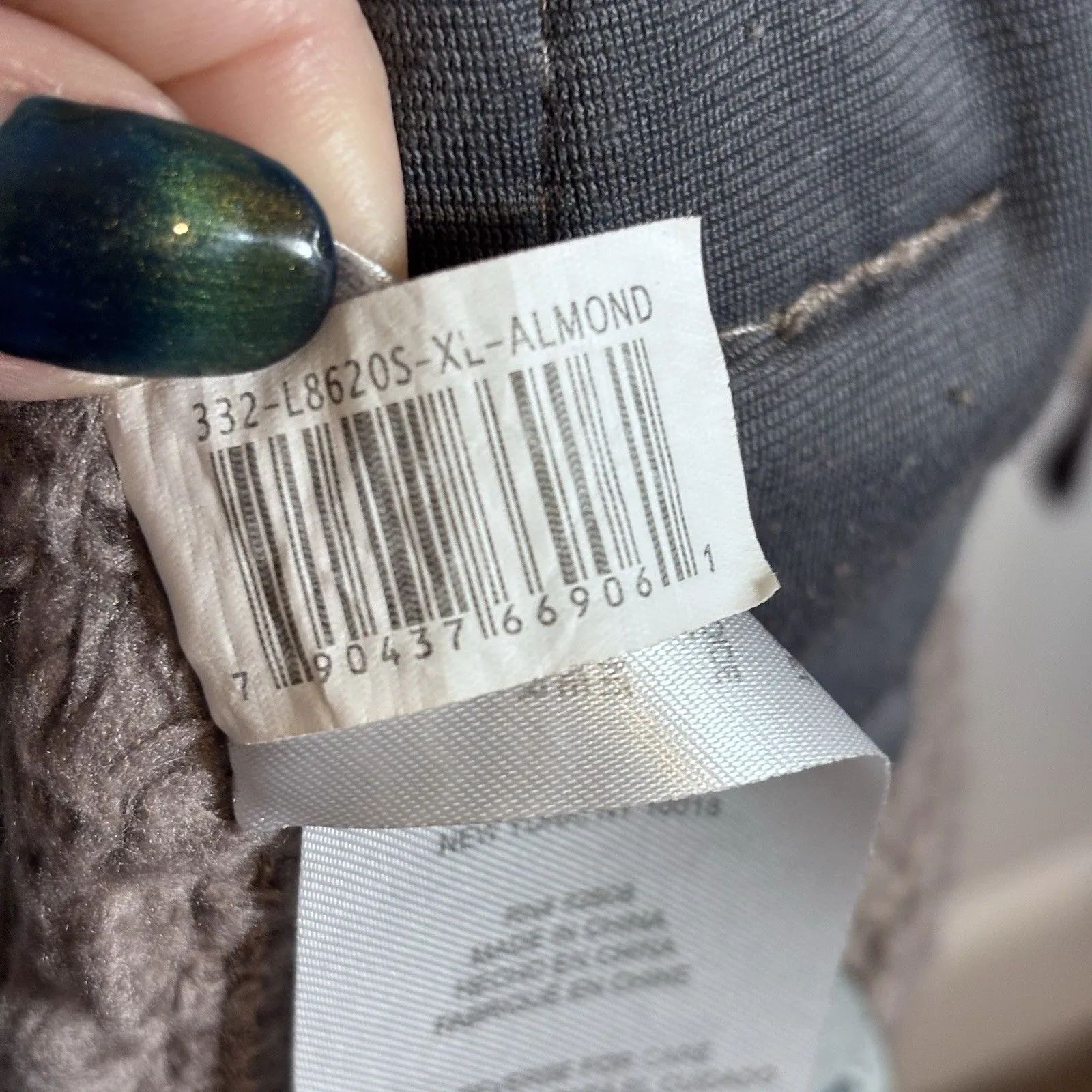 Free Country Sherpa Fleece Vest Brown Zip up Cozy outdoor Layer Women's size XL - Image 12