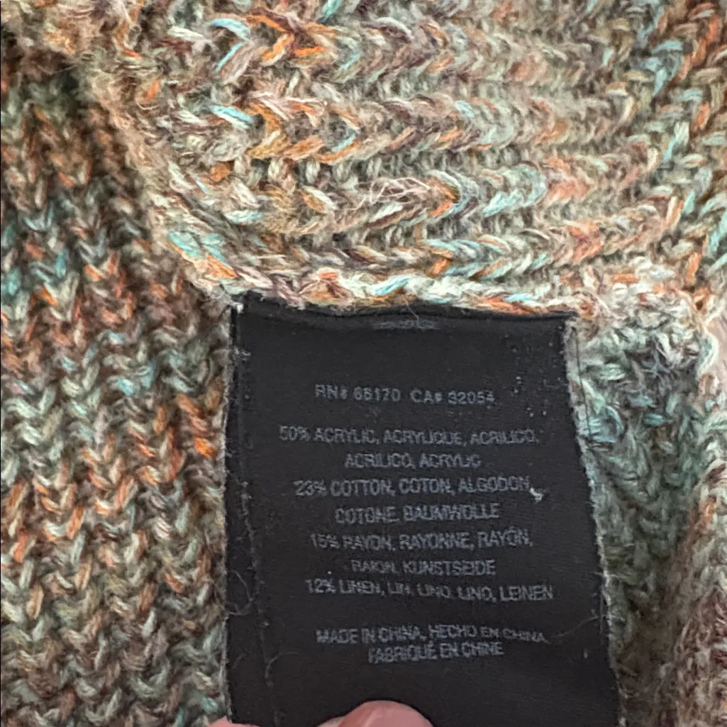 A by Anthropologie Drop Shoulder Short Sleeve Knit Sweater Women’s Size Large - Image 6