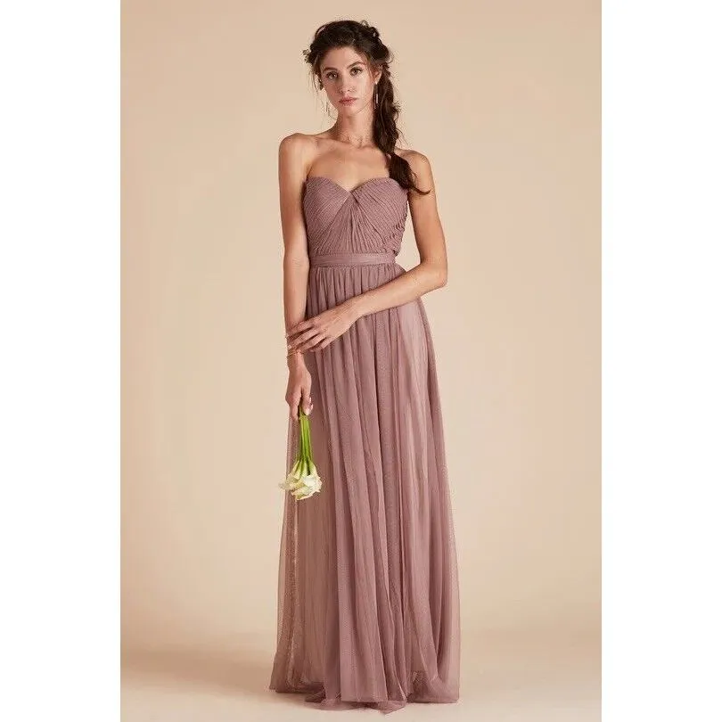 Birdy‎ Grey CHRISTINA CONVERTIBLE DRESS $99 TULLE SANDY MAUVE NWT NEW SIZE SMALL - Image 2