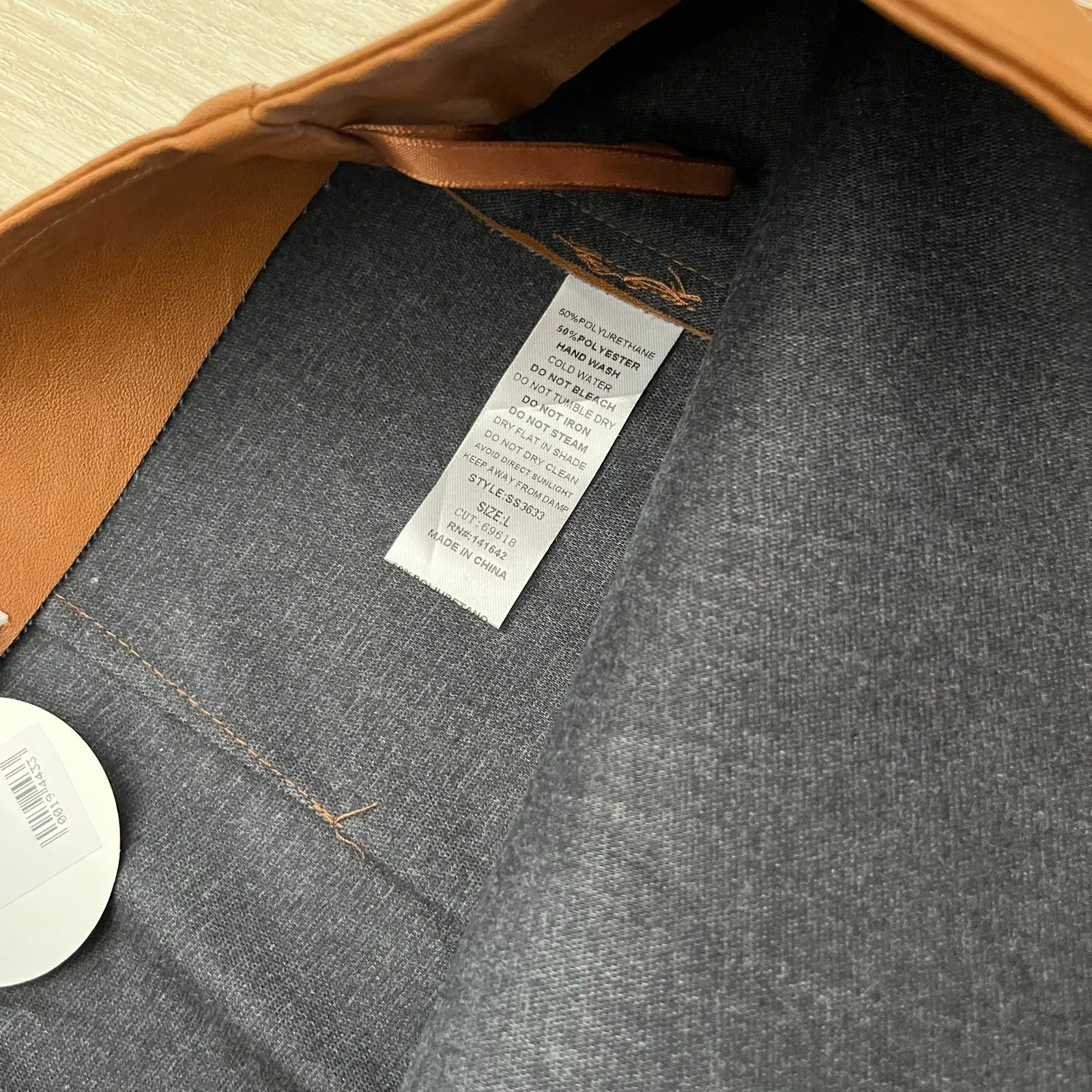 Everyday Chic Women’s Camel Mini Skirt Sz Large Brown - Image 5