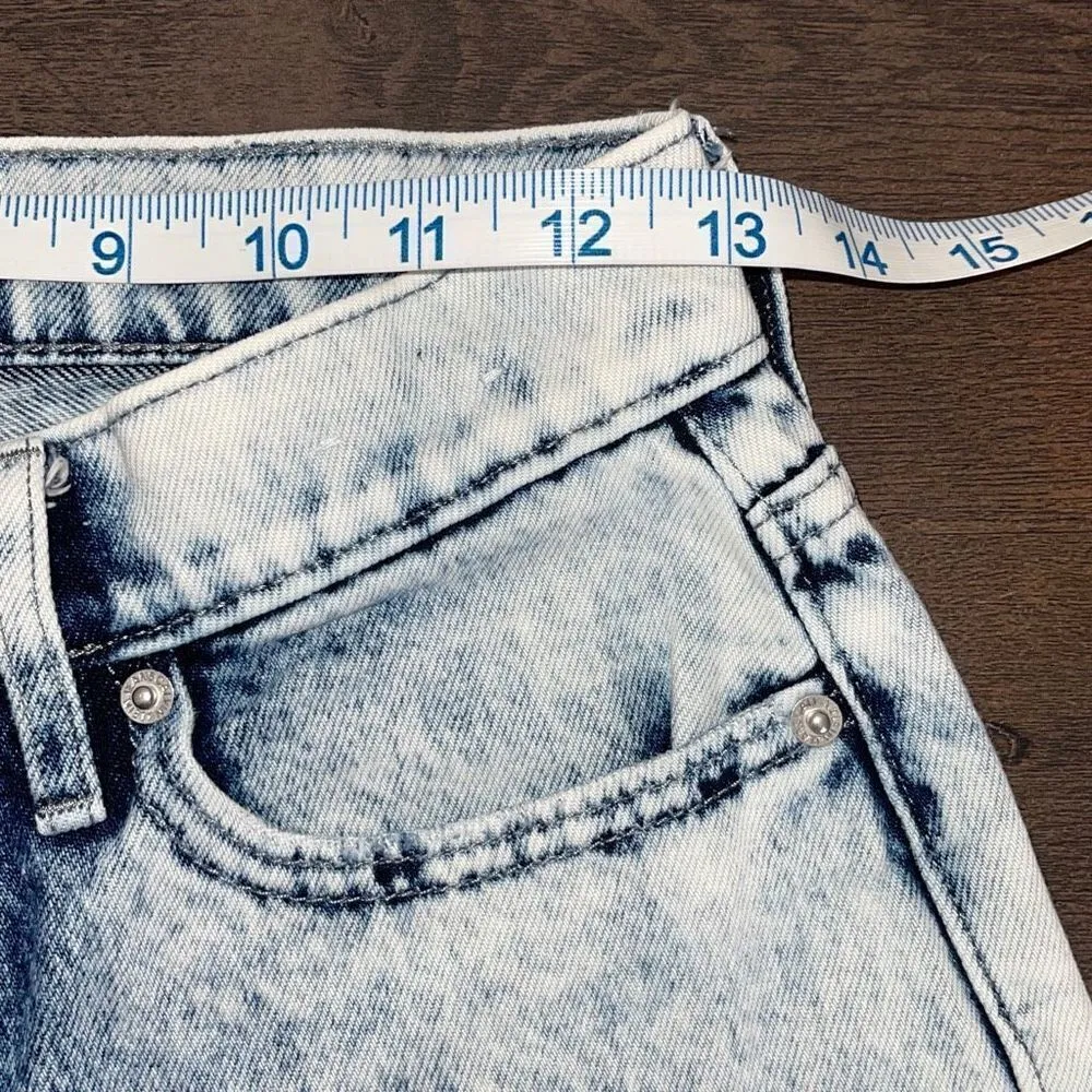 Calvin Klein Womens Distressed Jeans Ankle Denim Light‎ Wash 100% Cotton Size 25 - Image 8