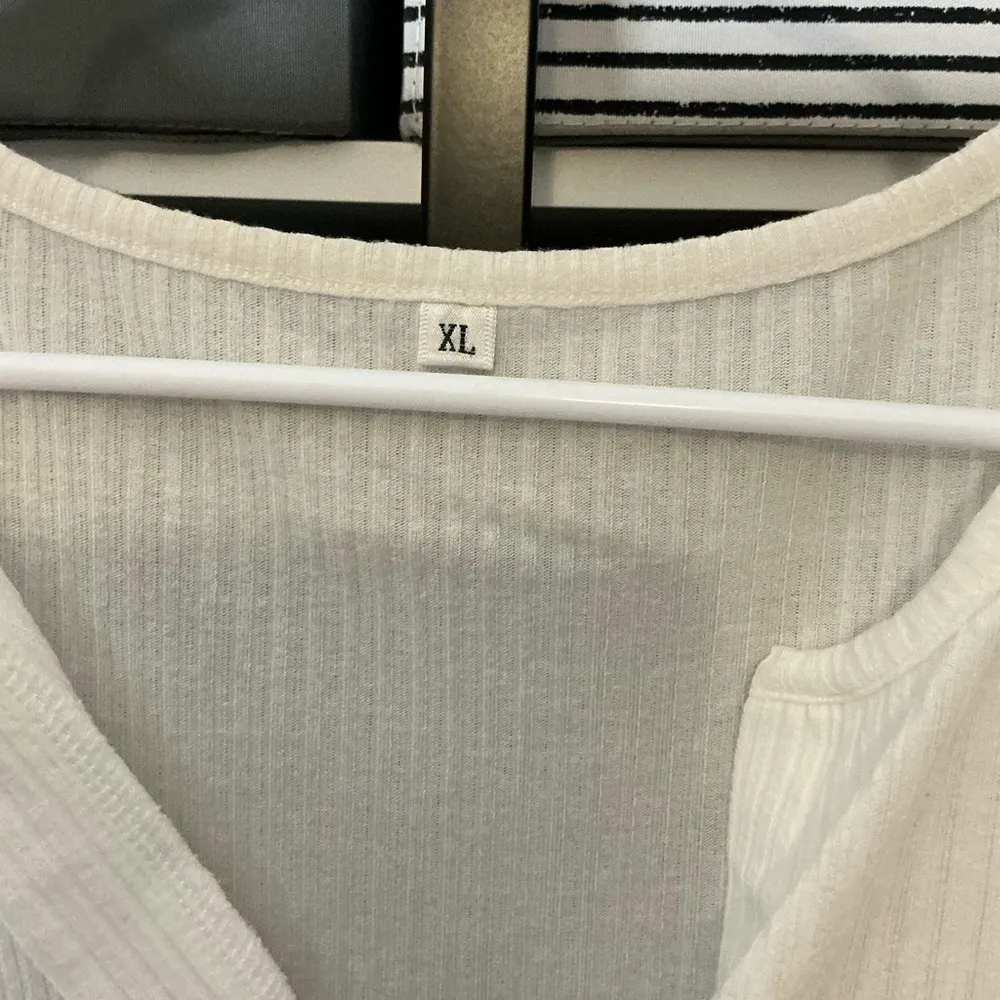 Stars Above Cream and Red Pajama Set Intimates & Sleepwear - Image 3