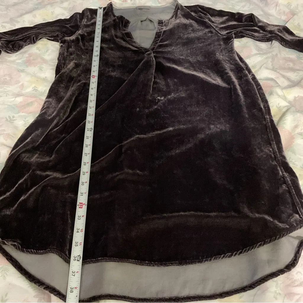 CP Chades silk blend tonic dress dark purple - Image 6