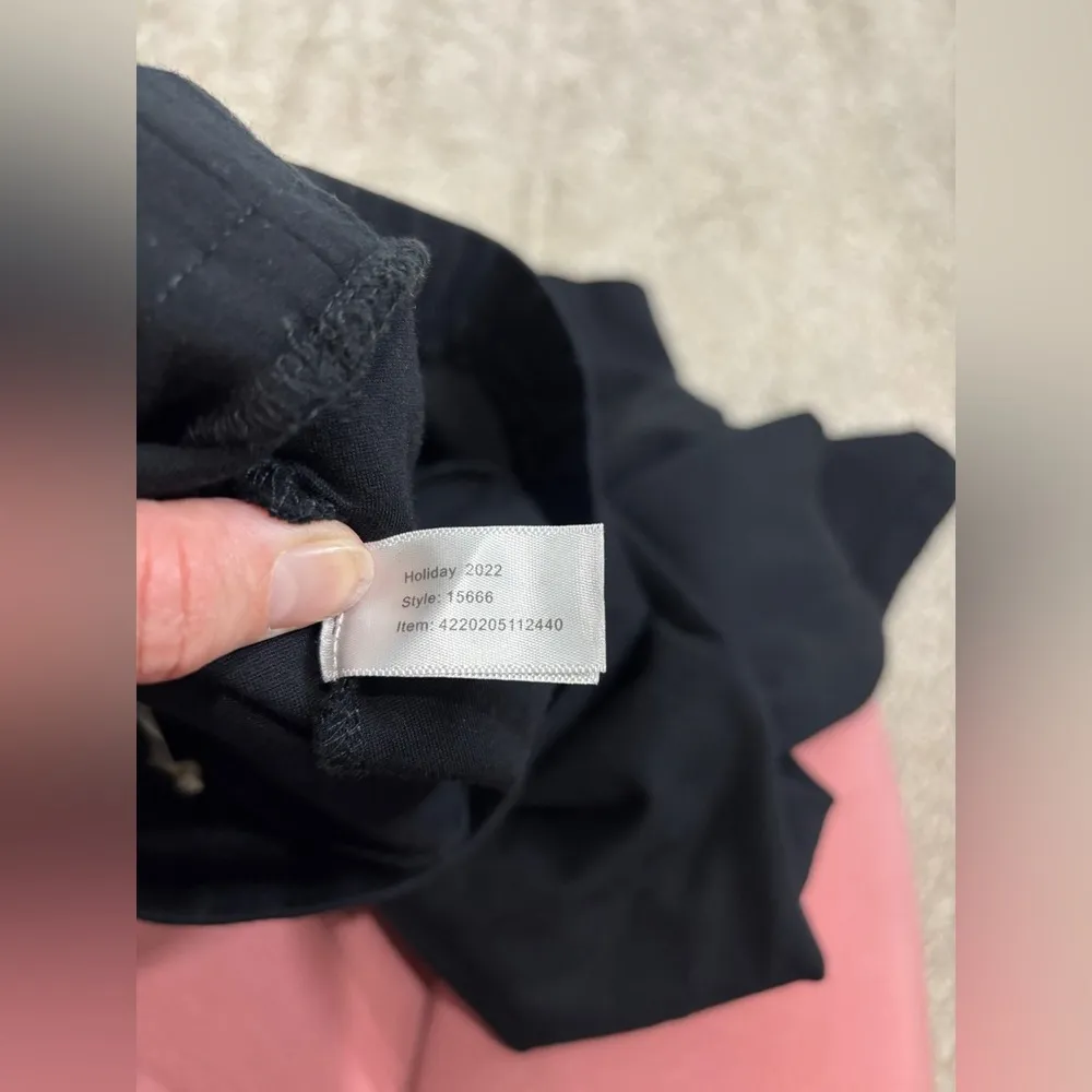 Marine Layer Womens Small Black Valencia Kick Flare Pants High Rise Black Travel - Image 5