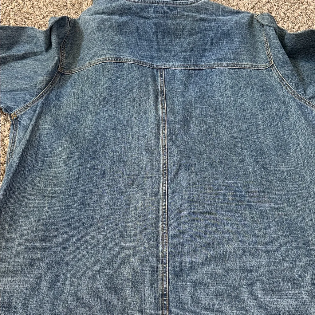 Vintage L.A. Blues Hooded Jean Jacket - Image 12