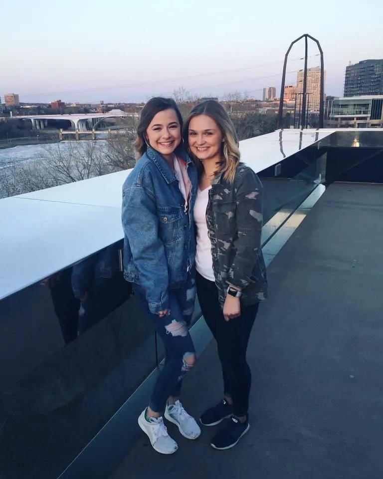 Brandy Melville Oversized Denim Jacket With Red Lining - Image 5