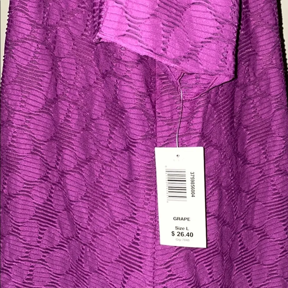 Bon worth grape size large blouse new with tags Purple - Image 6