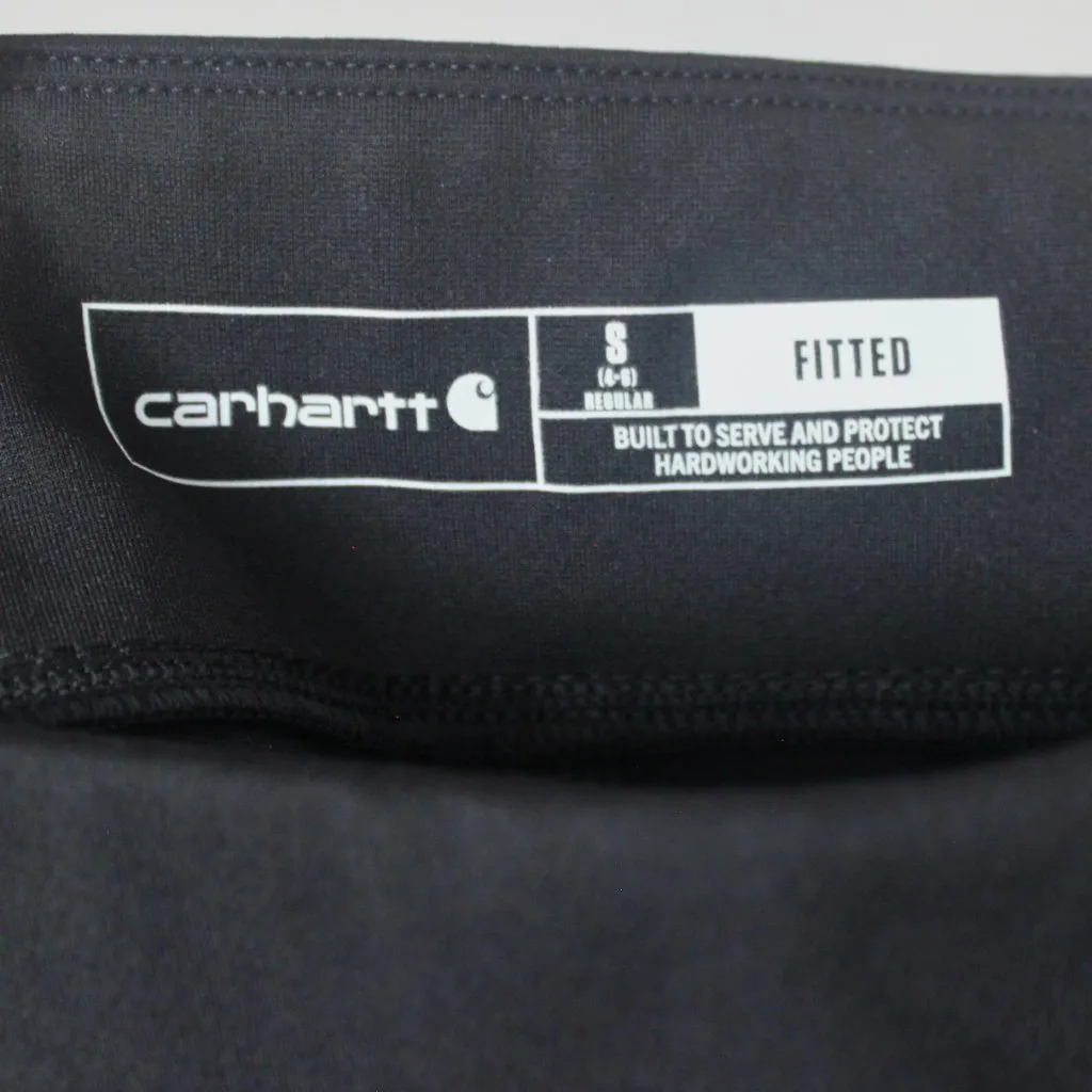 Carhartt Black Carhartt Force® Midweight Mid-Rise Pocket Fitted Legging Small - Image 9