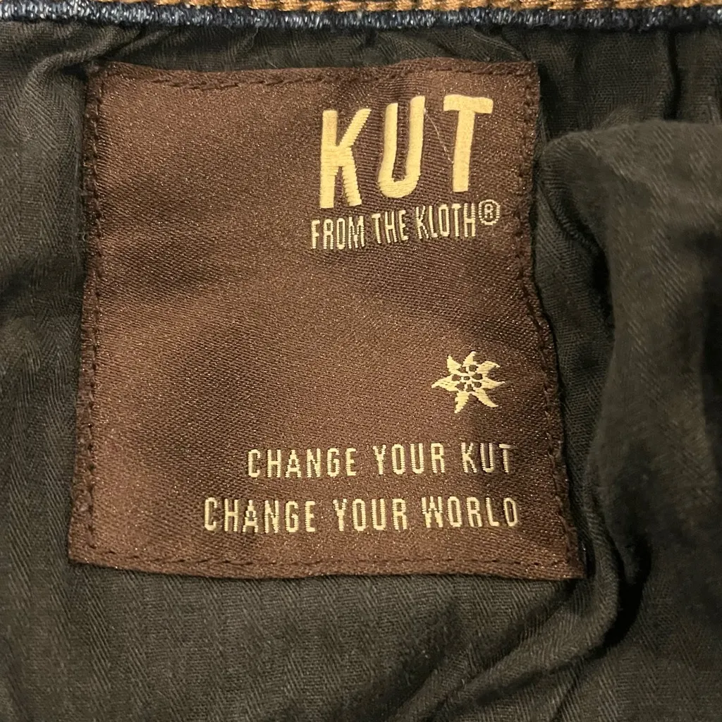 🌸KUT FROM THE KLOTH HIGH RISE STRAIGHT LEG JEANS SIZE 16🌸 - Image 8