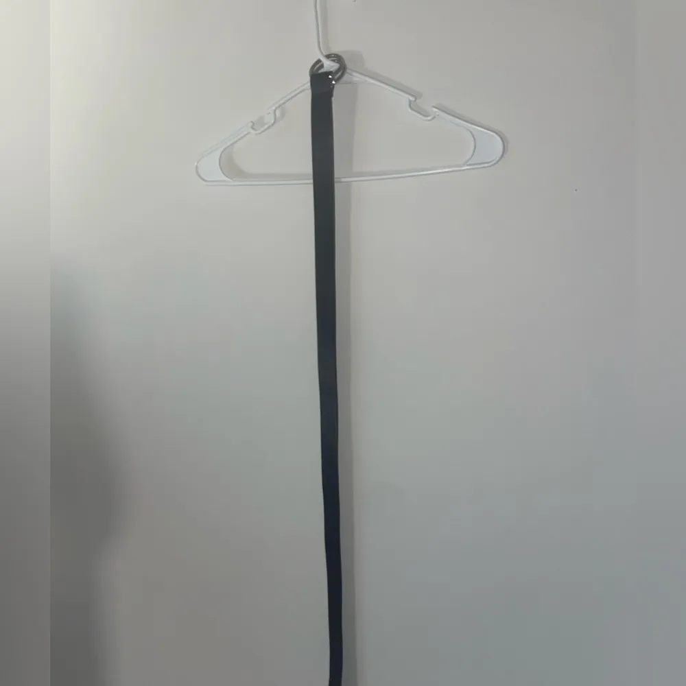 Black leather belt - Image 2