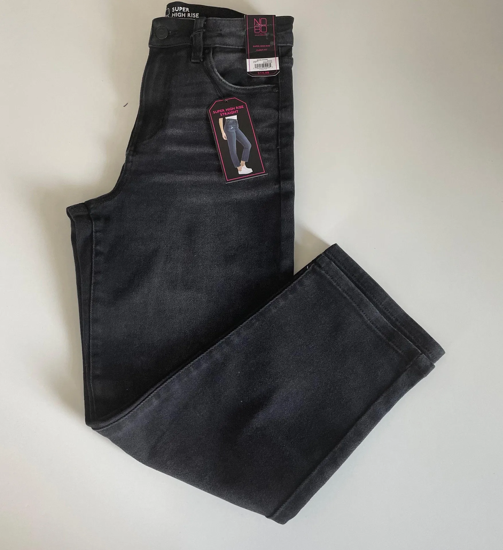 Super high-rise cropped jeans - Image 8