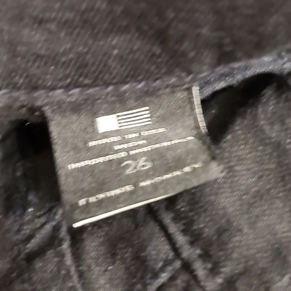 Flying Monkey Black Distressed Skinny Jeans 26 - Image 3