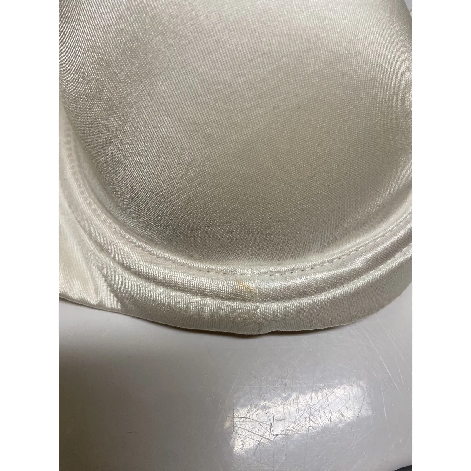 Auden Womens Bra Sz 32C‎ Lightly Lined Strapless Fresh White - Image 6